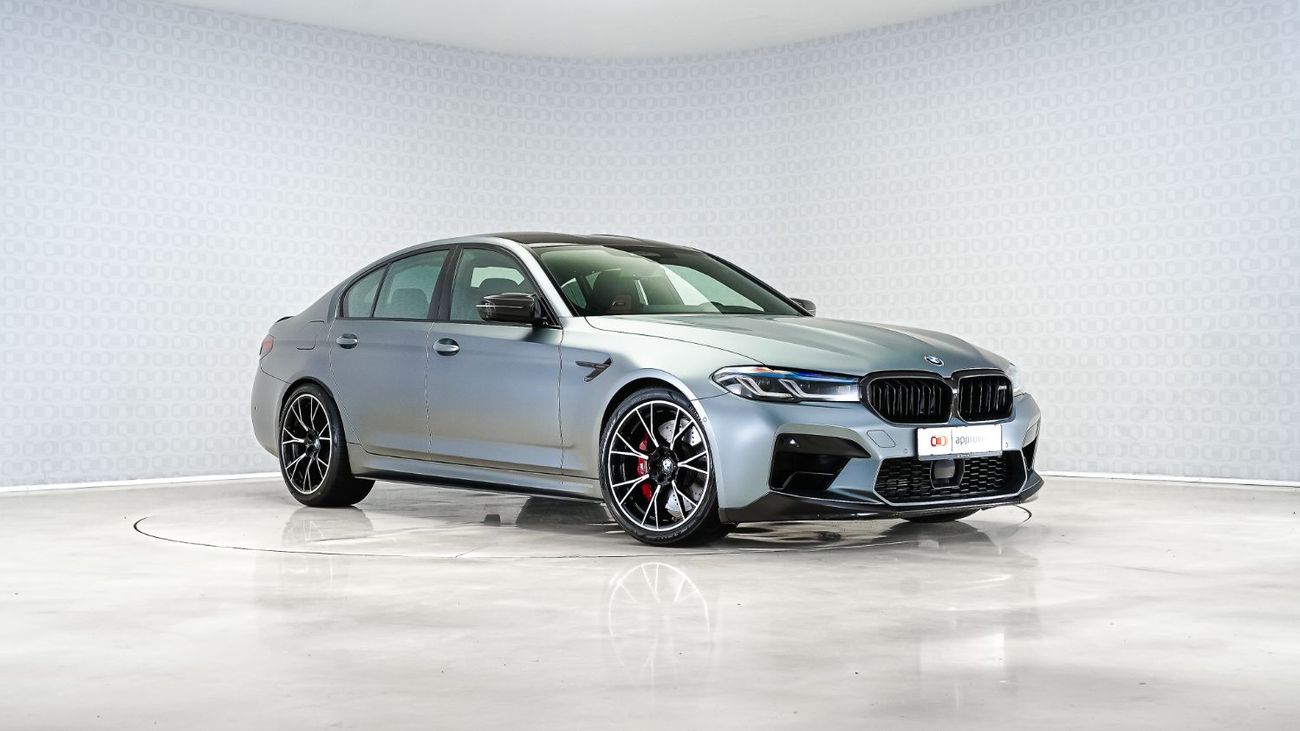 BMW M5 Competition 4.4L (625 HP) Individual M Performance | AED 5,892 PM | Warranty - Service December 2026