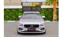 Volvo S90 Momentum | 2,348 P.M  | 0% Downpayment | Exceptional Condition!