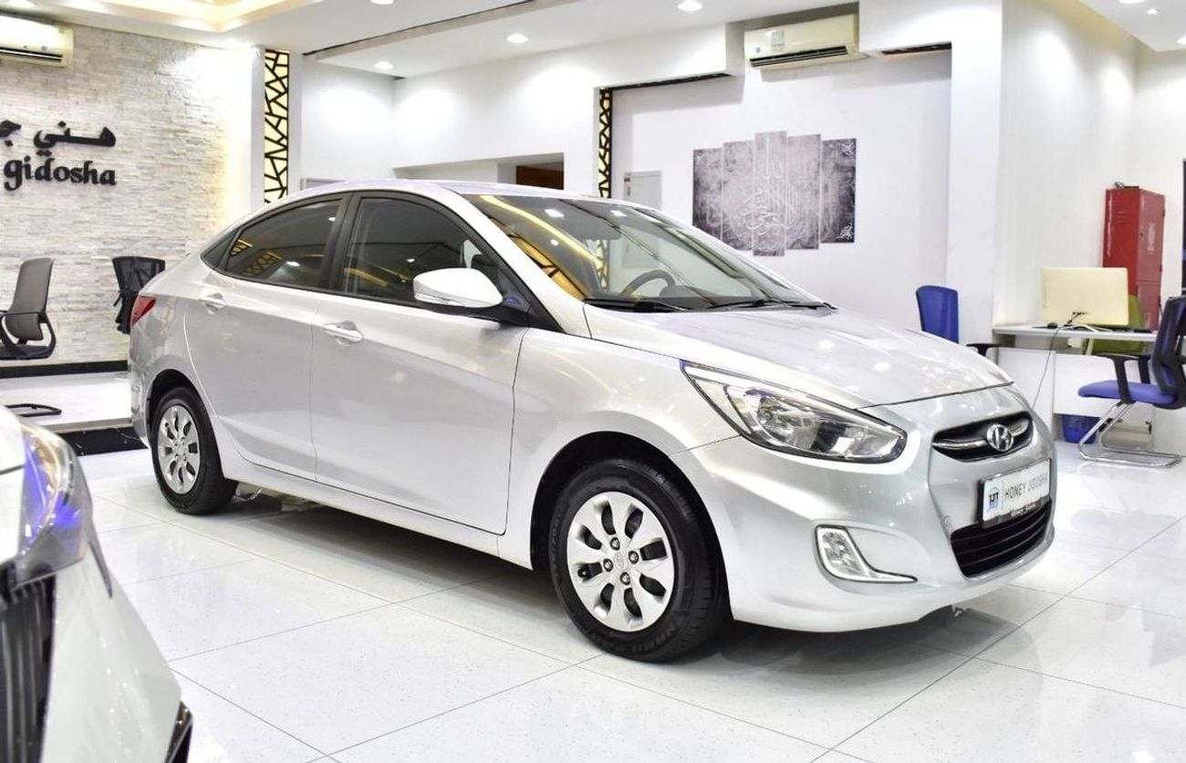 Hyundai Accent EXCELLENT DEAL for our Hyundai Accent 1.6L ( 2017 Model ) in Silver Color GCC Specs