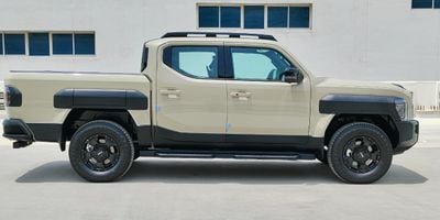 كيا تسمان Kia Tasman X PRO 2.5L Turbo 2026 – فل أوبشن | 2.5 لتر تيربو | بيج خارجي | داخلية بني
