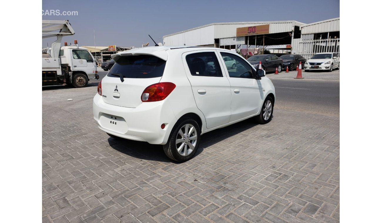 ميتسوبيشي ميراج 1.2L, 14" Alloy Rims, Air Conditioner, Fabric Seat, Xenon Headlights, Automatic Gear Box (LOT # 716)