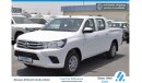 Toyota Hilux 2021 | 2.7L DLX 4X2 BASIC DC MT WITH FABRIC SEATS AND PETROL PICKUP