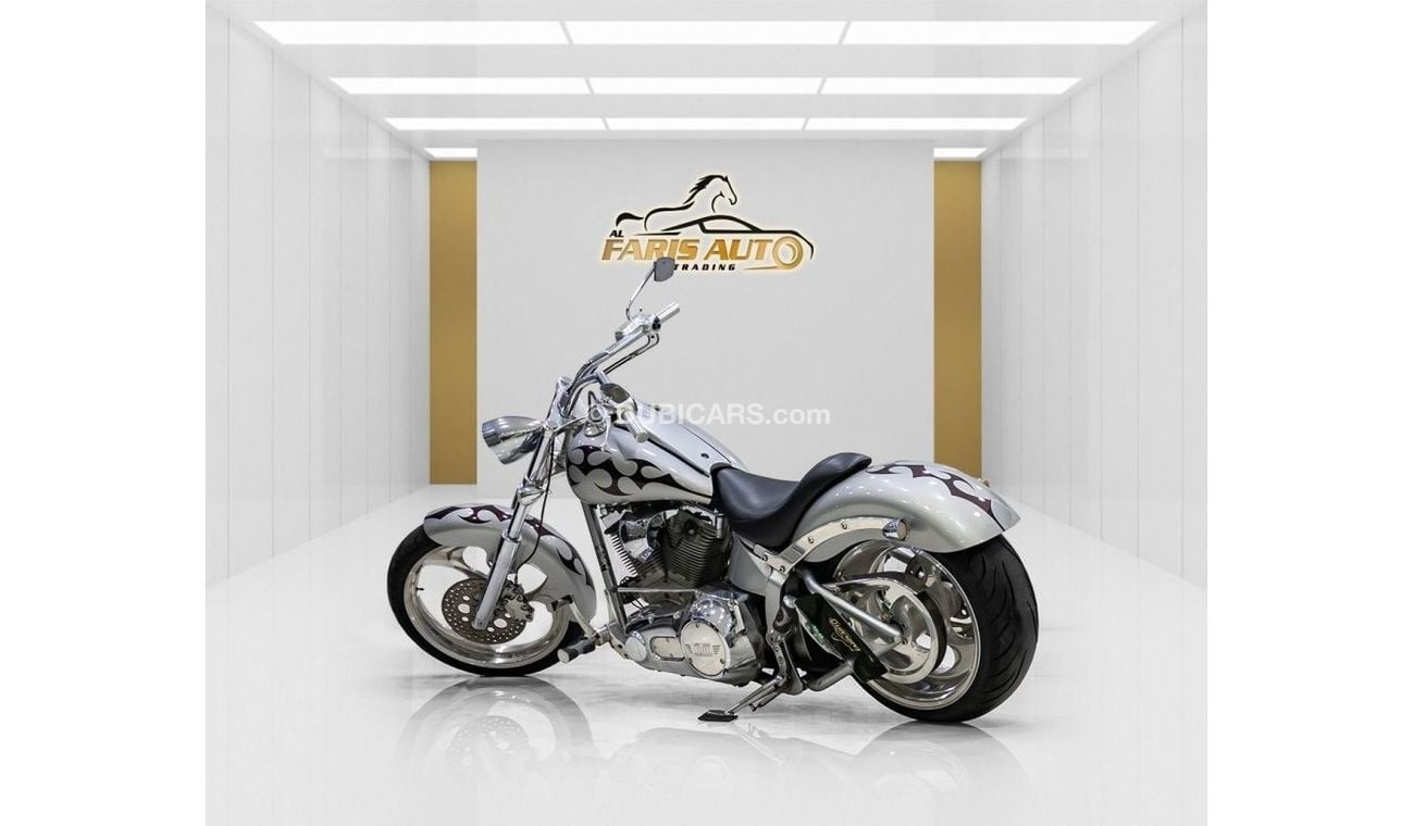 هارلي ديفيدسون بج دوغ HARLEY DAVIDSON BIG DOG CHOPPER + VANCE AND HINES EXHAUST SYSTEM - FLAME EDITION