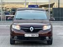 رينو سيمبول RENAULT SYMBOL 2017 GCC ORGINAL PAINT // 2KEYS // PERFECT CONDITION