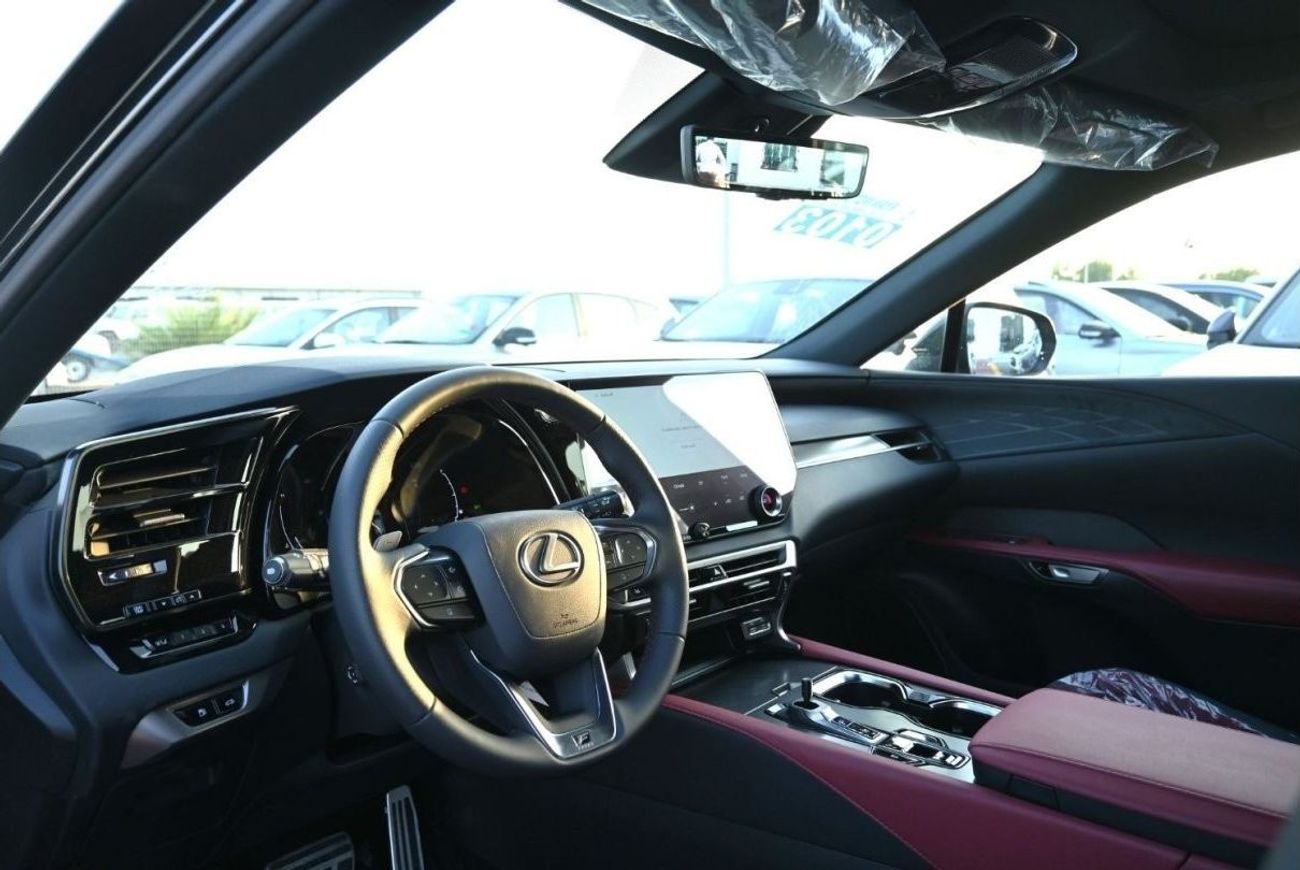 Lexus RX 500h Lexus RX500h F-Sport 2.4L, In-line 4-cylinder Turbo Hybrid, AWD, CUV Model 2024, Color Black