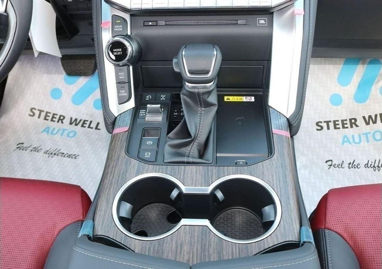 Toyota Land Cruiser 3.5L Twin Turbo Petrol VXR - Z Exclusive | Red/Black interior | New Shape | 2