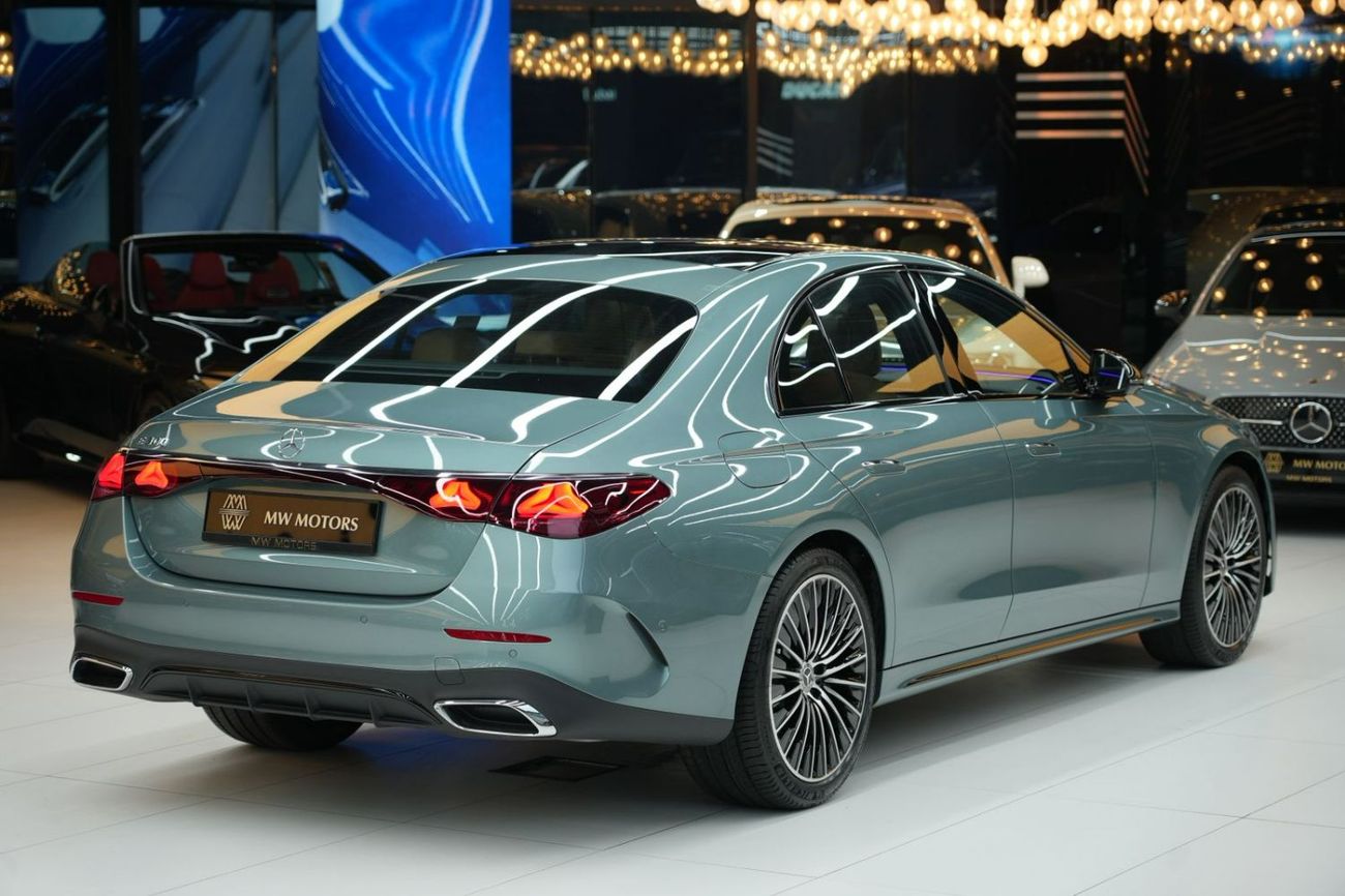 Mercedes-Benz E300 Mercedes-Benz E 300 | 2025 GCC 0km | Agency Warranty | AMG Sports Package | Black Piano Trim