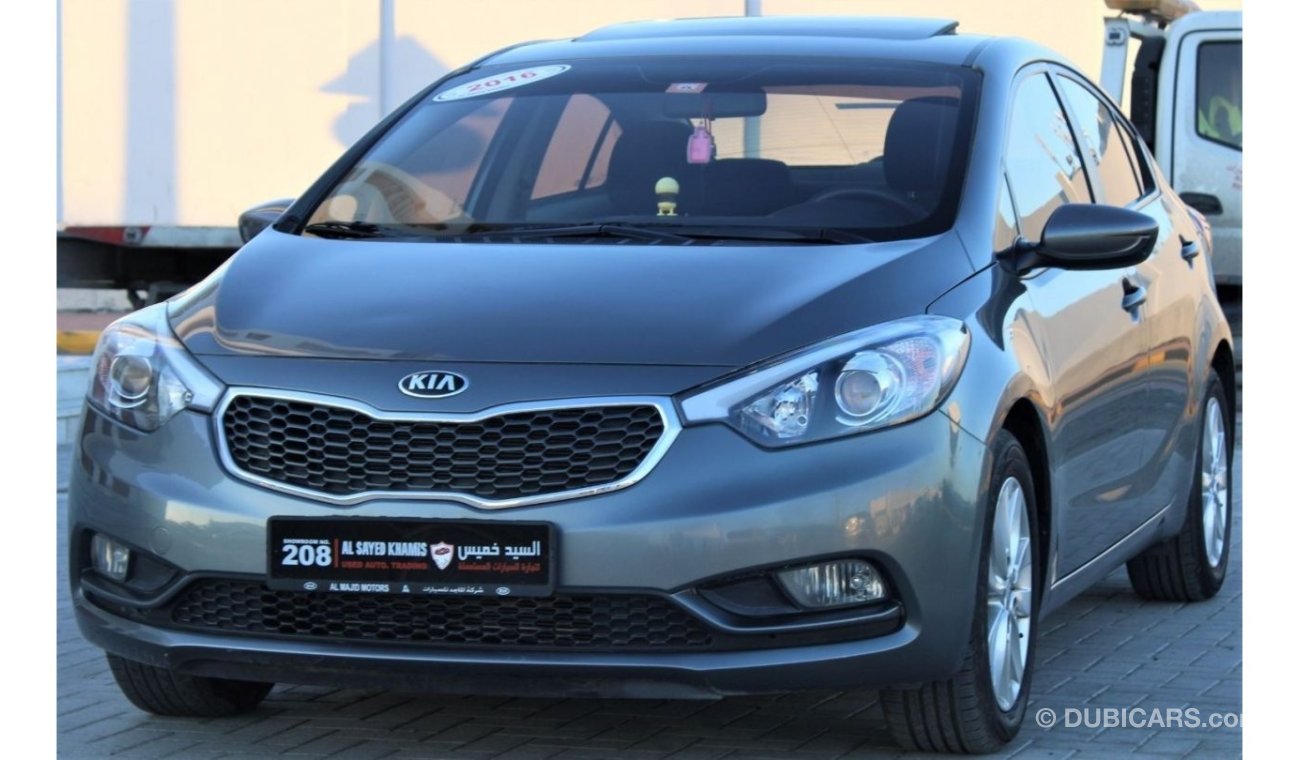 Kia Cerato Kia Cerato 2016 GCC in excellent condition, full option, in excellent condition, without accidents,