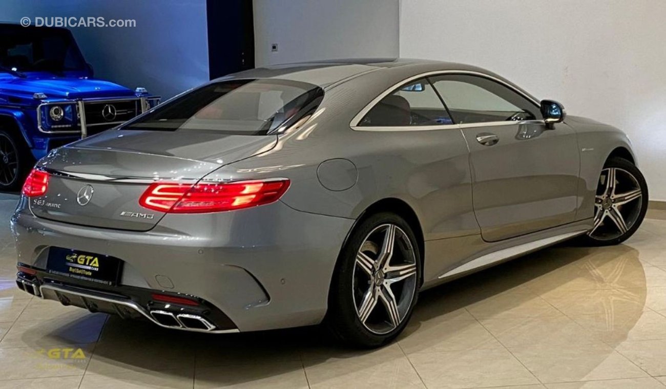 Mercedes-Benz S 63 AMG 2015 Mercedes S-63 AMG Coupe, Warranty, Service History, GCC