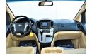 Hyundai H-1 2.4L 2016 GCC SPECS WITH DEALER WARRANTY