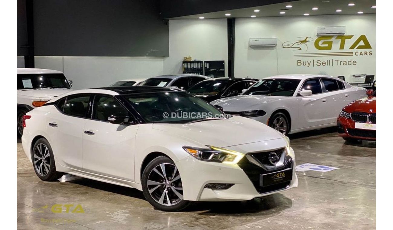 نيسان ماكسيما 2016 Nissan Maxima SV, Warranty, Service History, GCC