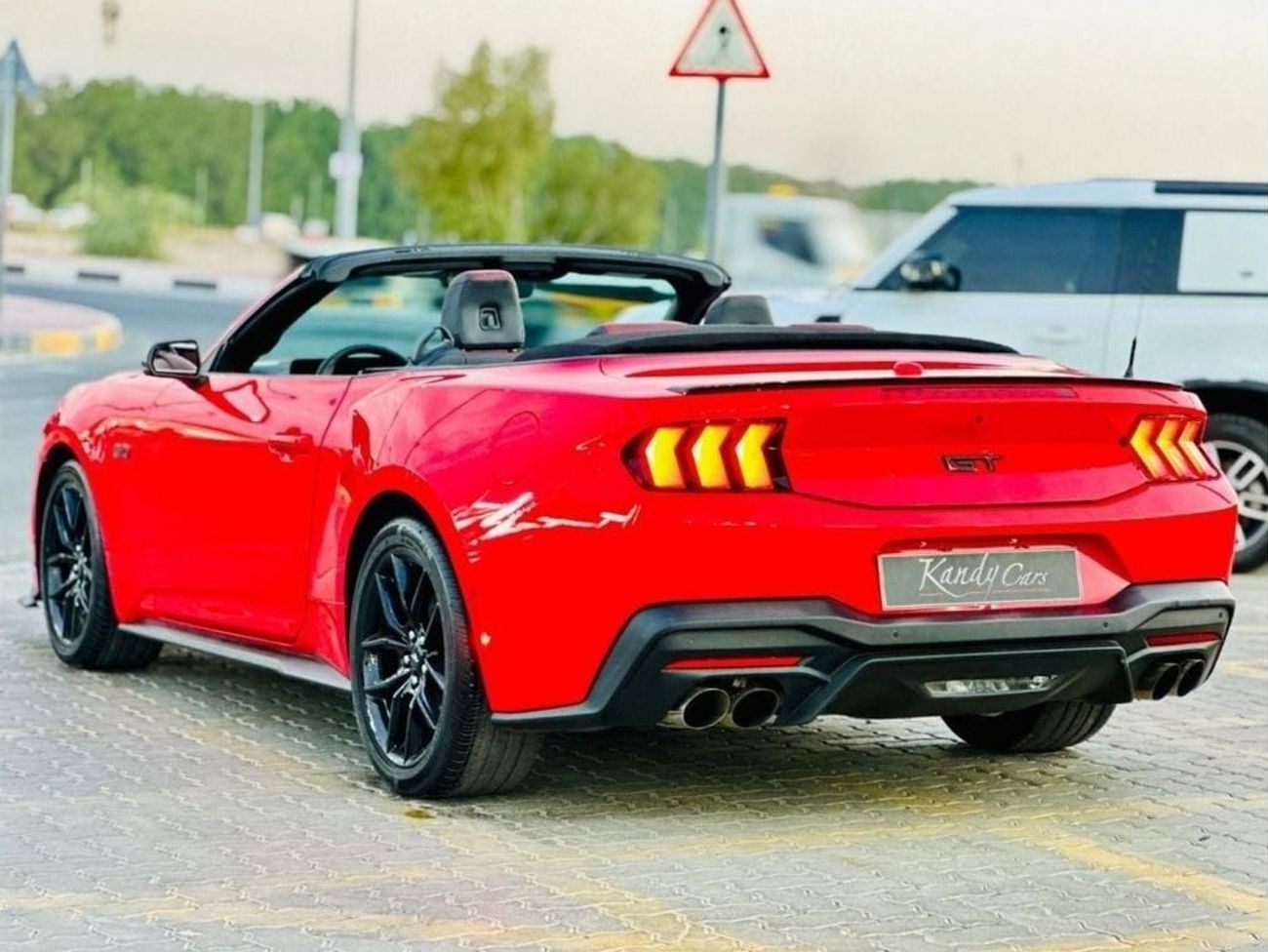 فورد موستانج GT Premium Convertible | Monthly AED 3800/- | 0% DP | Digital Cluster | Active Exhaust | # 04274