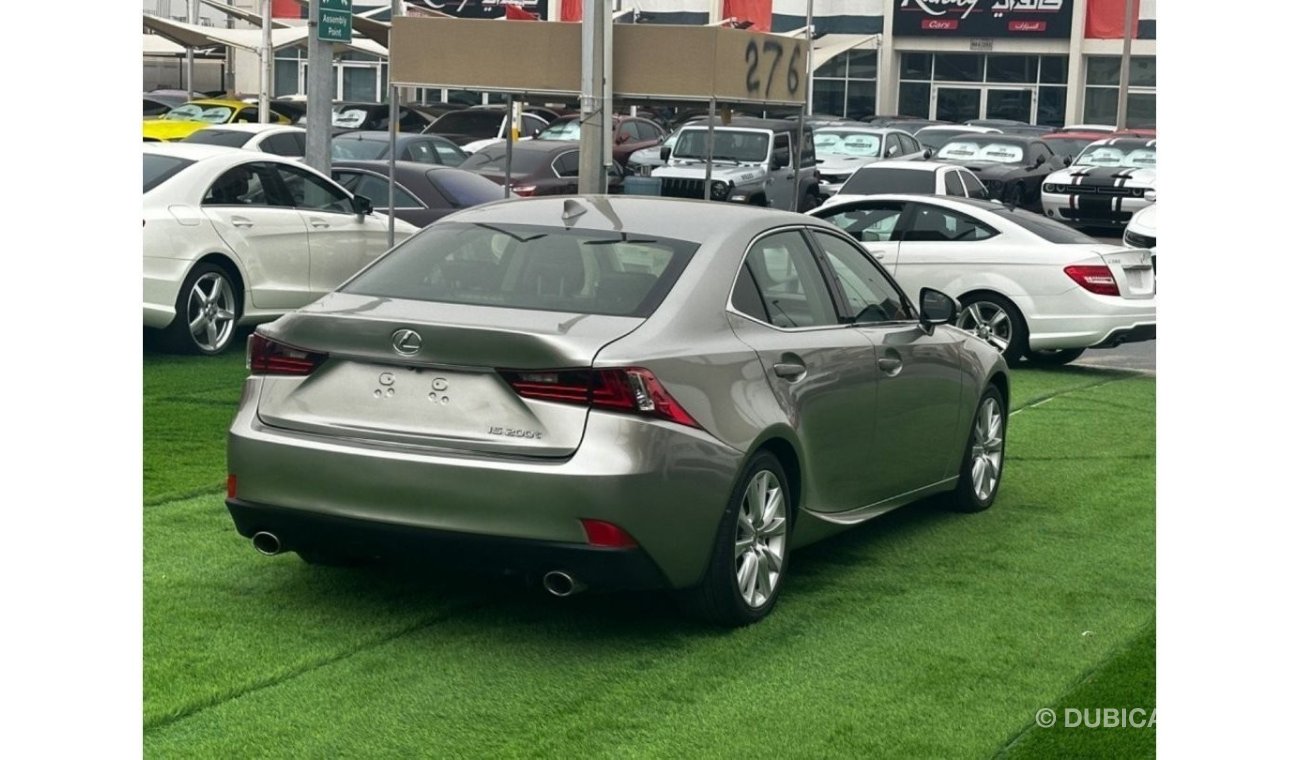 Lexus IS 200 MODEL 2016 car perfect condition inside and y