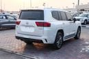 Toyota Land Cruiser VXR 3.5L 2023 Toyota Land Cruiser VXR (3.5L Twin-Turbo V6, Full Option, White Exterior, Red Interior