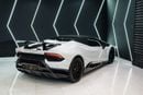 لامبورغيني هوراكان 2018 Lamborghini Performante Spyder, ALA Aerodynamics, Lift System, Forged Composites, GCC Spec!!