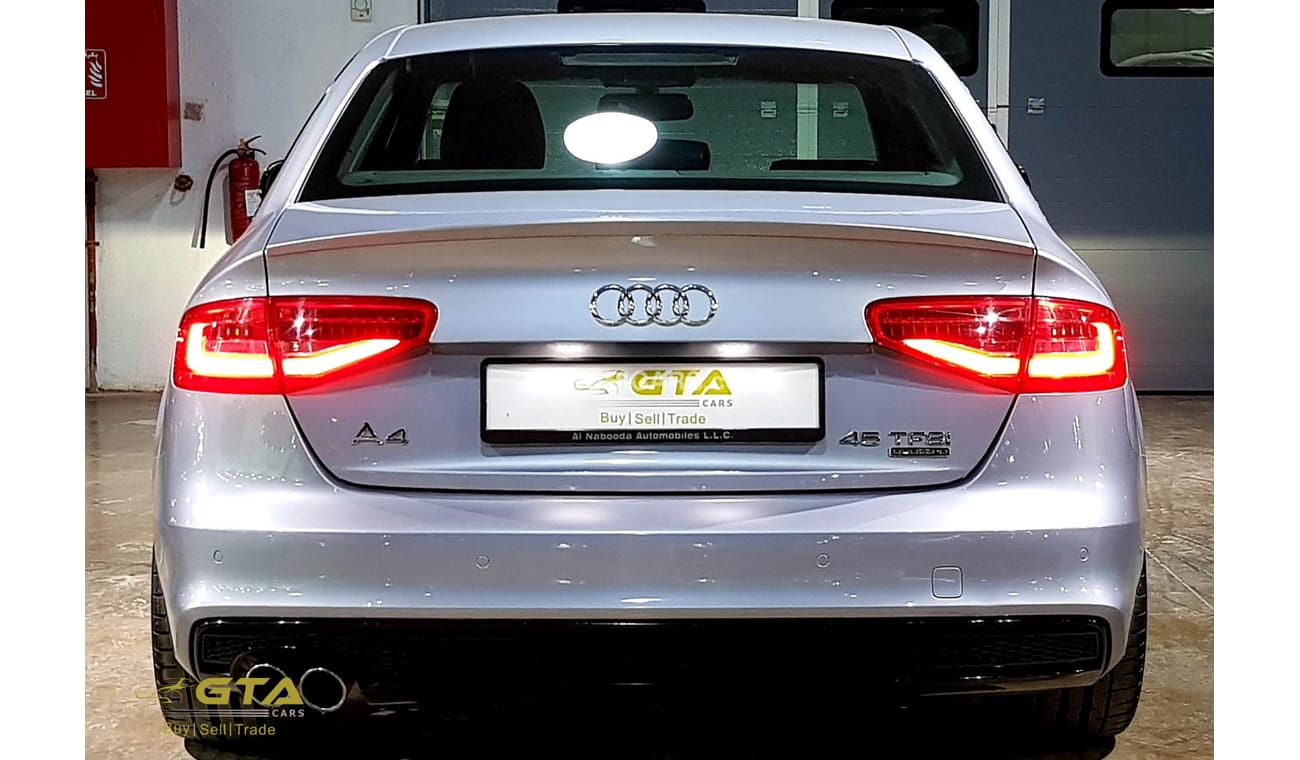 أودي A4 2016 Audi A4 45TFSI Quattro, Warranty, Full History, GCC