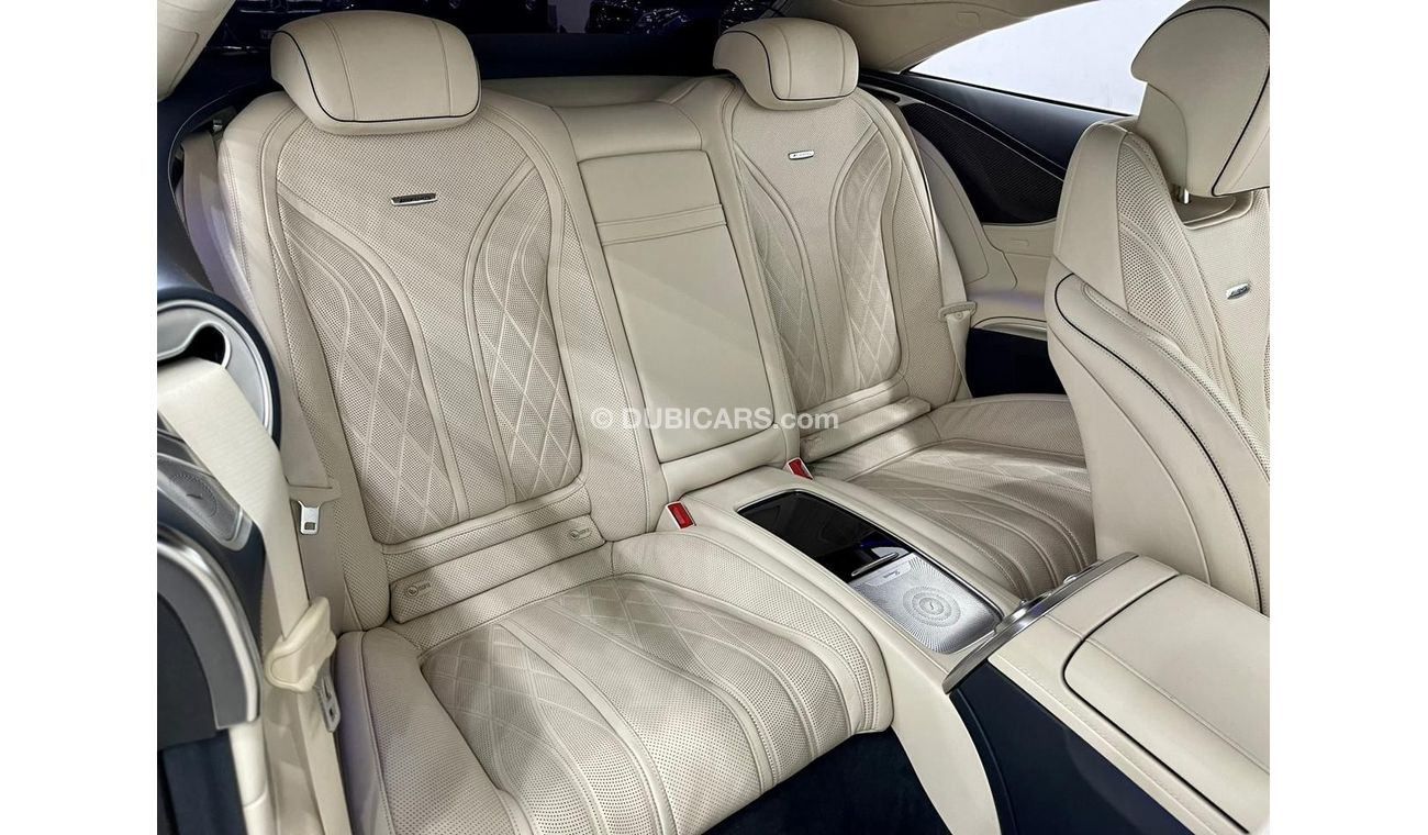 Mercedes-Benz S 65 AMG Coupe 2017 Mercedes S 65 AMG Coupe V12 Biturbo, Full Mercedes Service History, GCC