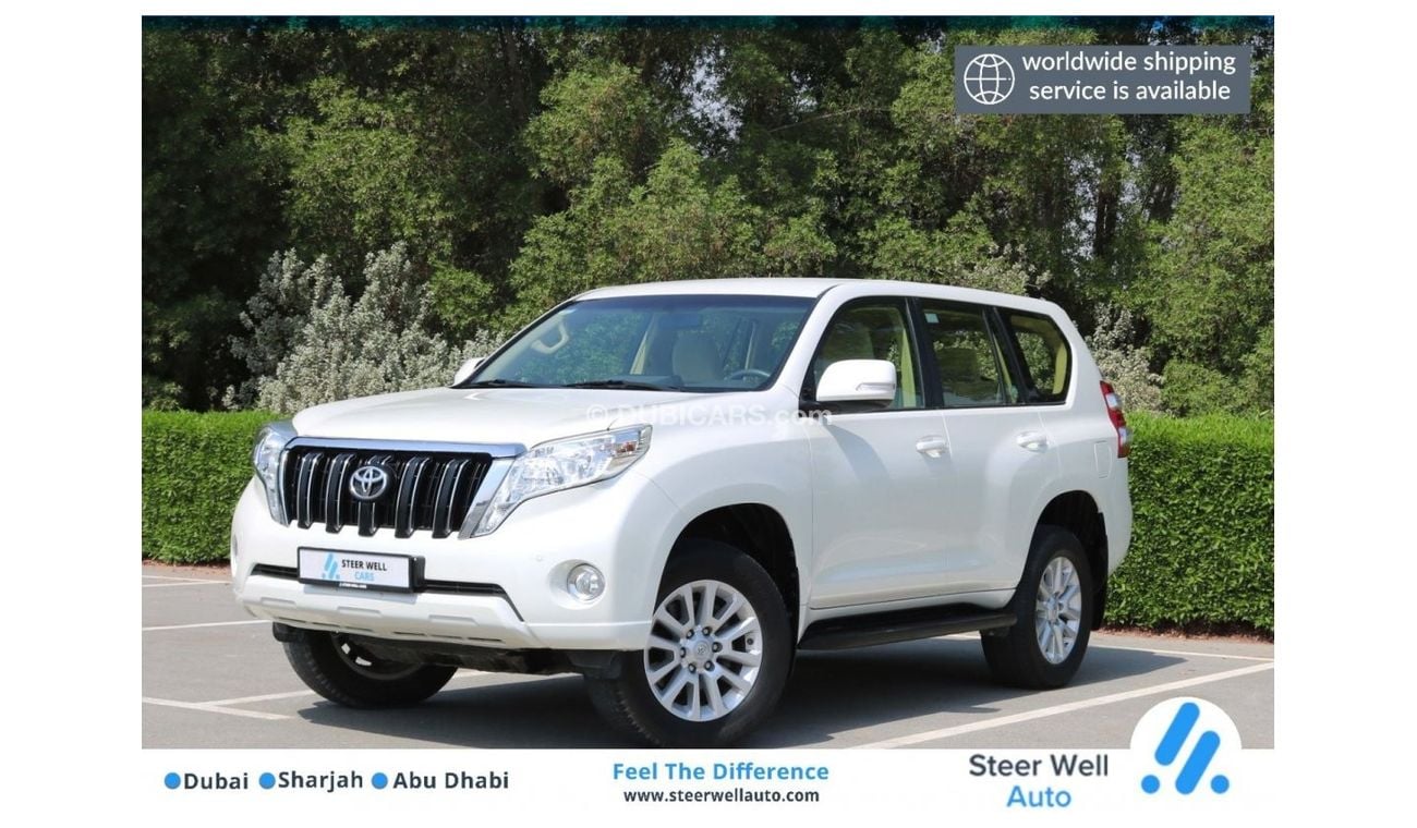 تويوتا برادو 2017 | PRADO 4.0L V6 EXR - WITH GCC SPECS - EXCELLENT CONDITION - (EXCLUSIVE OF VAT)