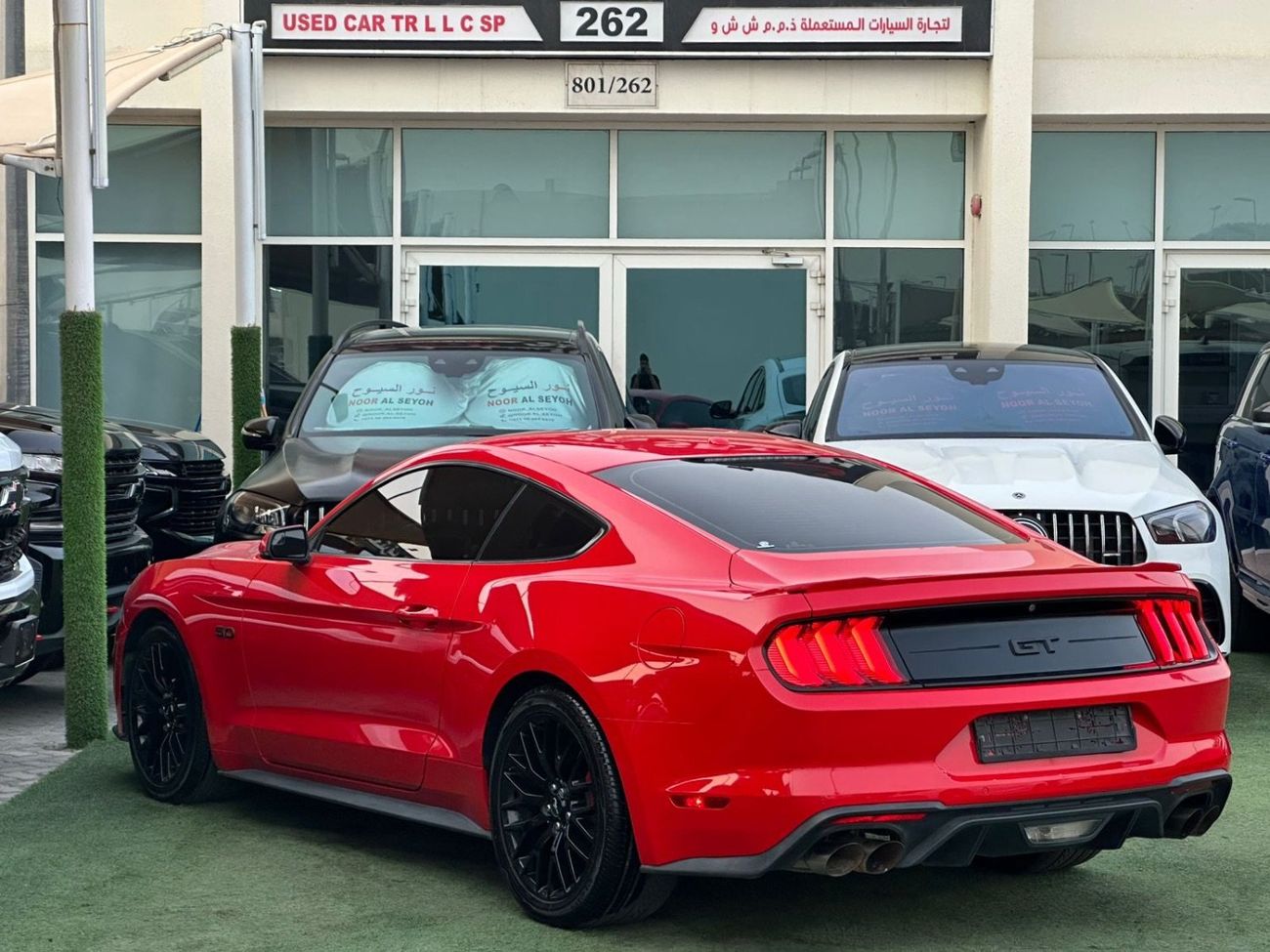 فورد موستانج ‎فورد موستنج GT 5.0 2018  ‎صبغ وكالة بحالة الوكالة ‎ممشى قليل ‎فل اوبشن