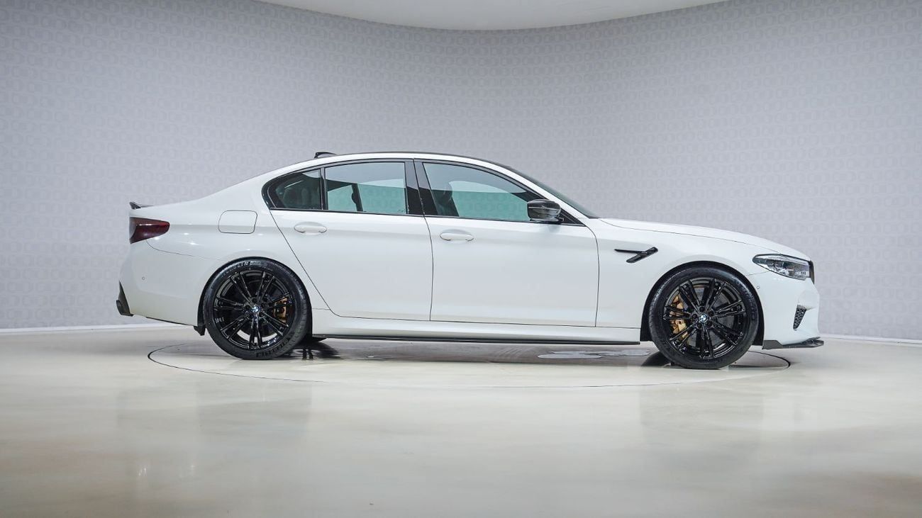 BMW M5 Competition 4.4L (617 HP) | AED 4,840 PM | Up to 3 Years Warranty | GCC