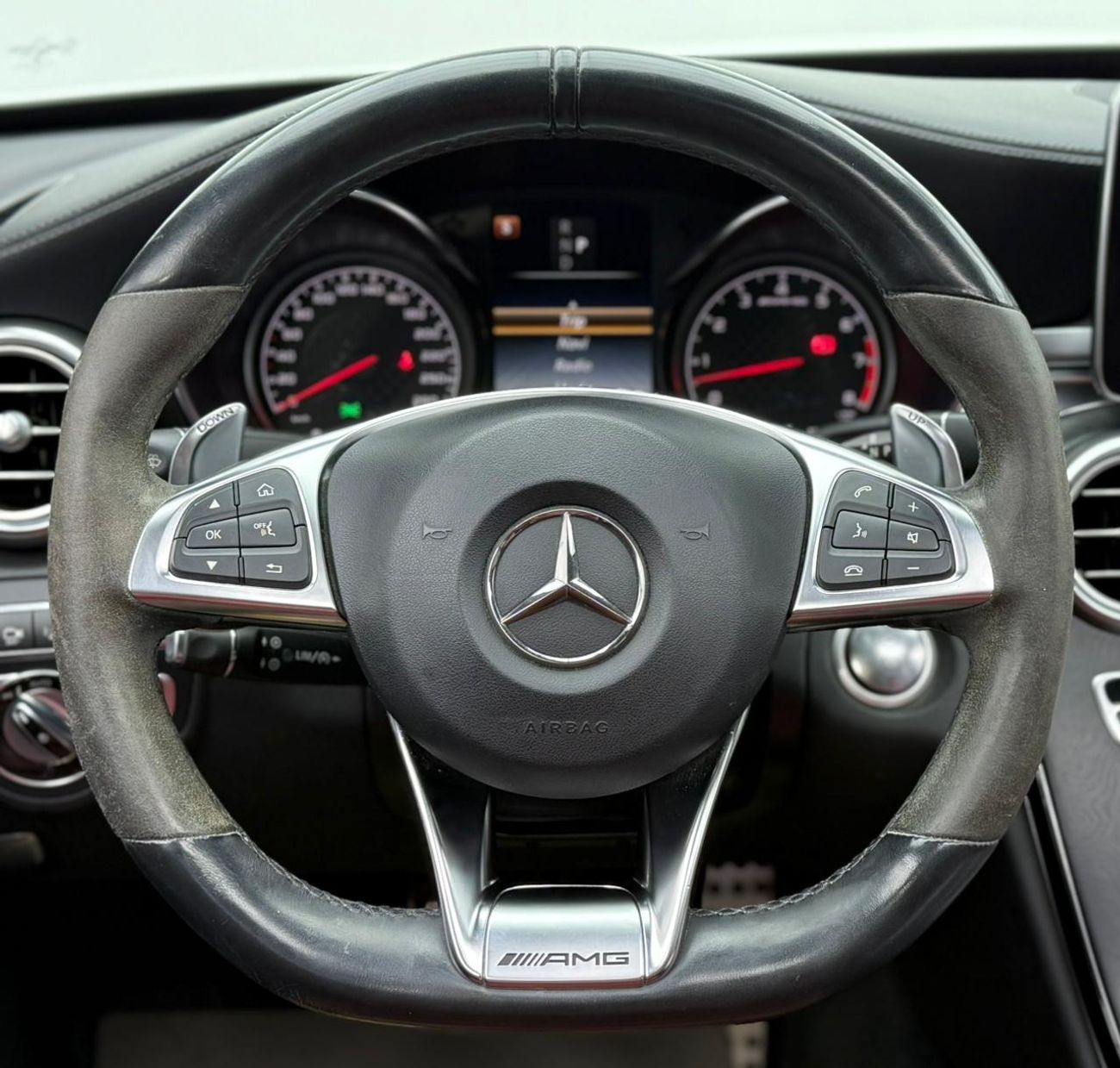 مرسيدس بنز سي 43 ايه ام جي 2017 Mercedes C43 AMG 4matic, Service Contract Deutsche, Full Service History, GCC