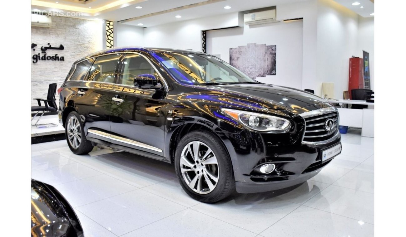 إنفينيتي QX60 EXCELLENT DEAL for our Infiniti QX60 ( 2015 Model ) in Black Color GCC Specs