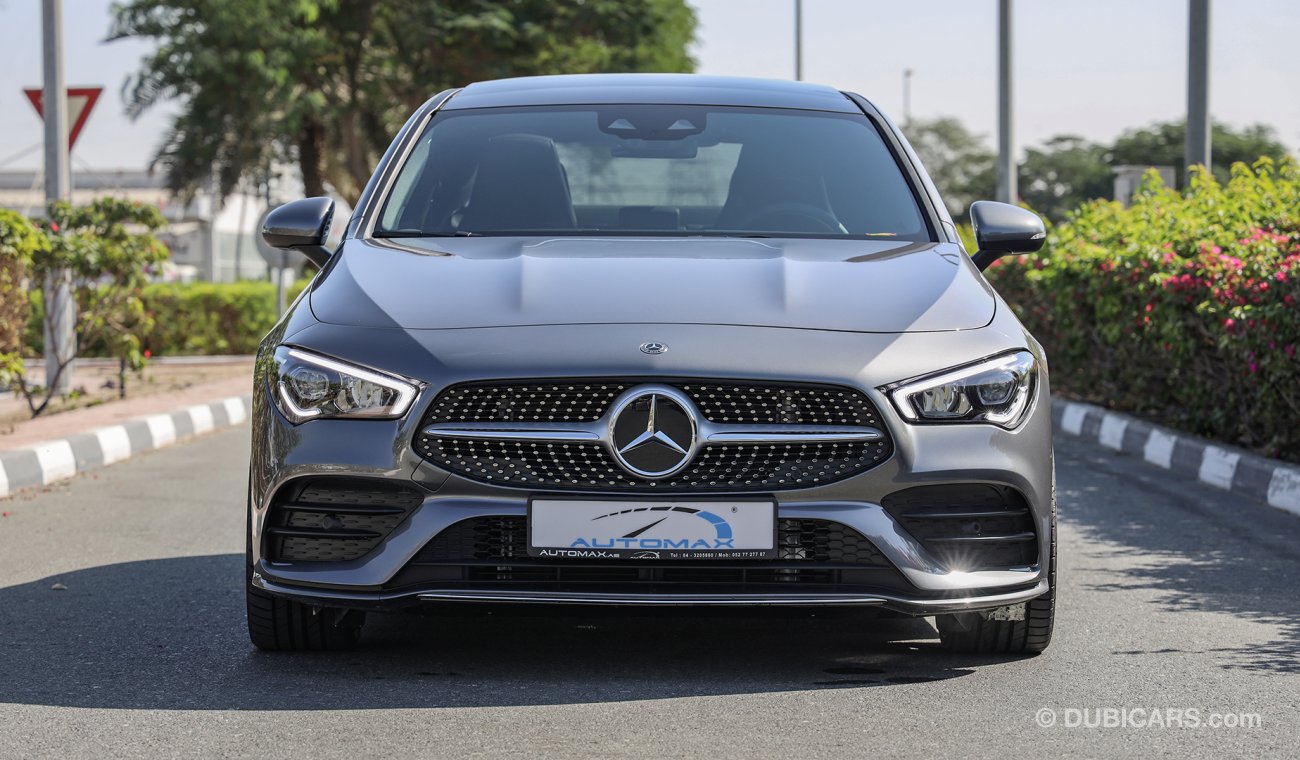 Mercedes-Benz CLA 220 2020 AMG, GCC, 0 KM  GCC 0km W/3Yrs or 100K KM warranty + 3Yrs or 50K KM Service.