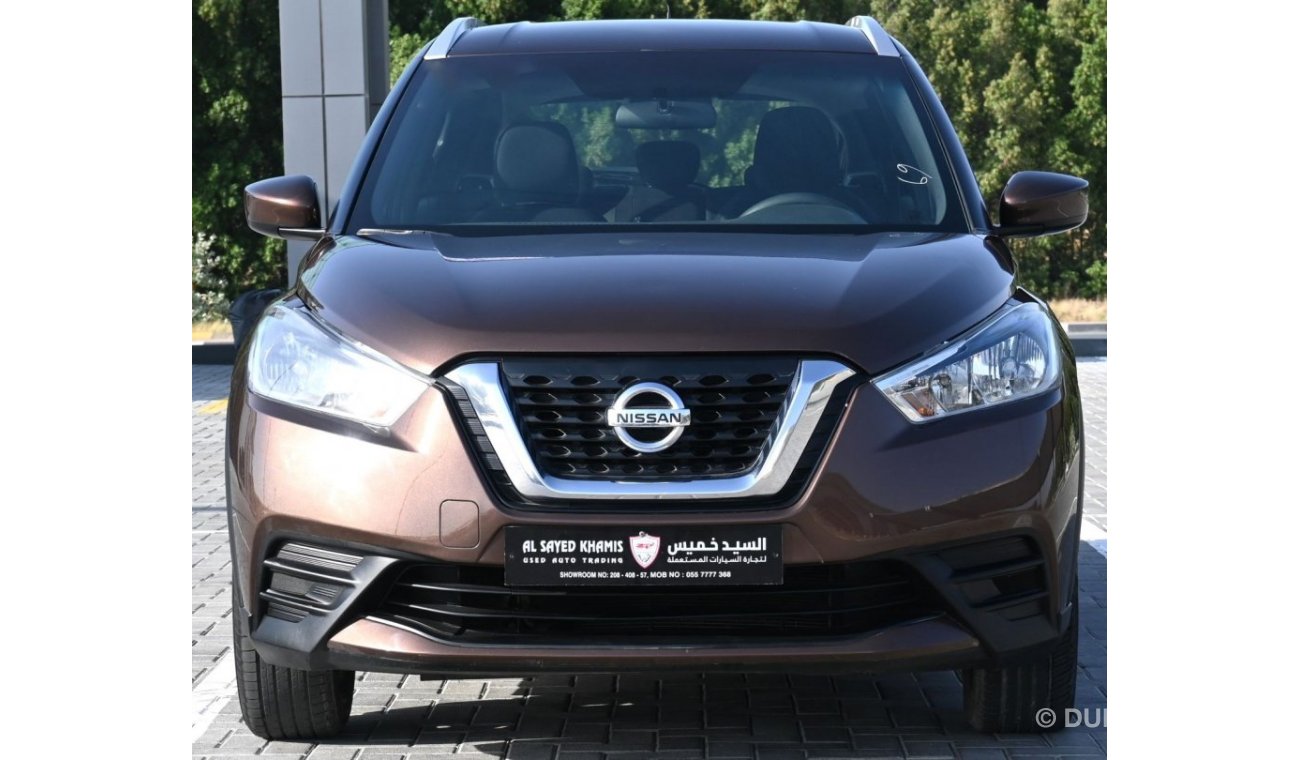 Nissan Kicks S GCC very good condition without accident 2018