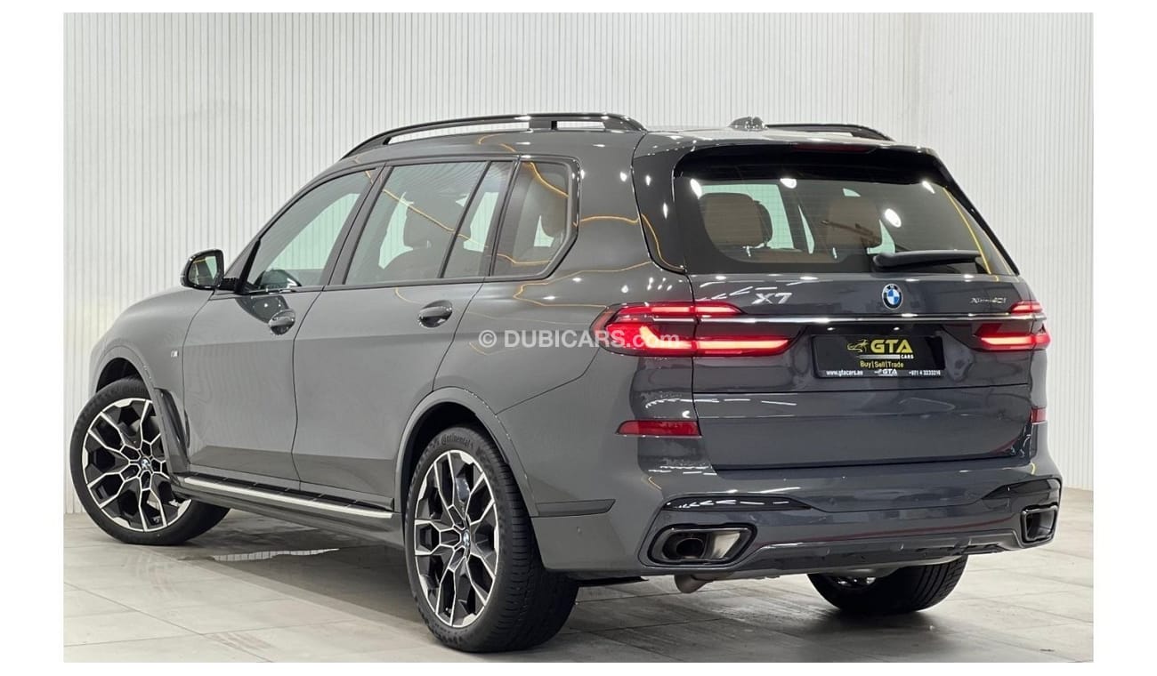 BMW X7 2023 BMW X7 xDrive40i M Sport, Nov 2027 BMW Warranty + Service Package, Very Low Kms, GCC