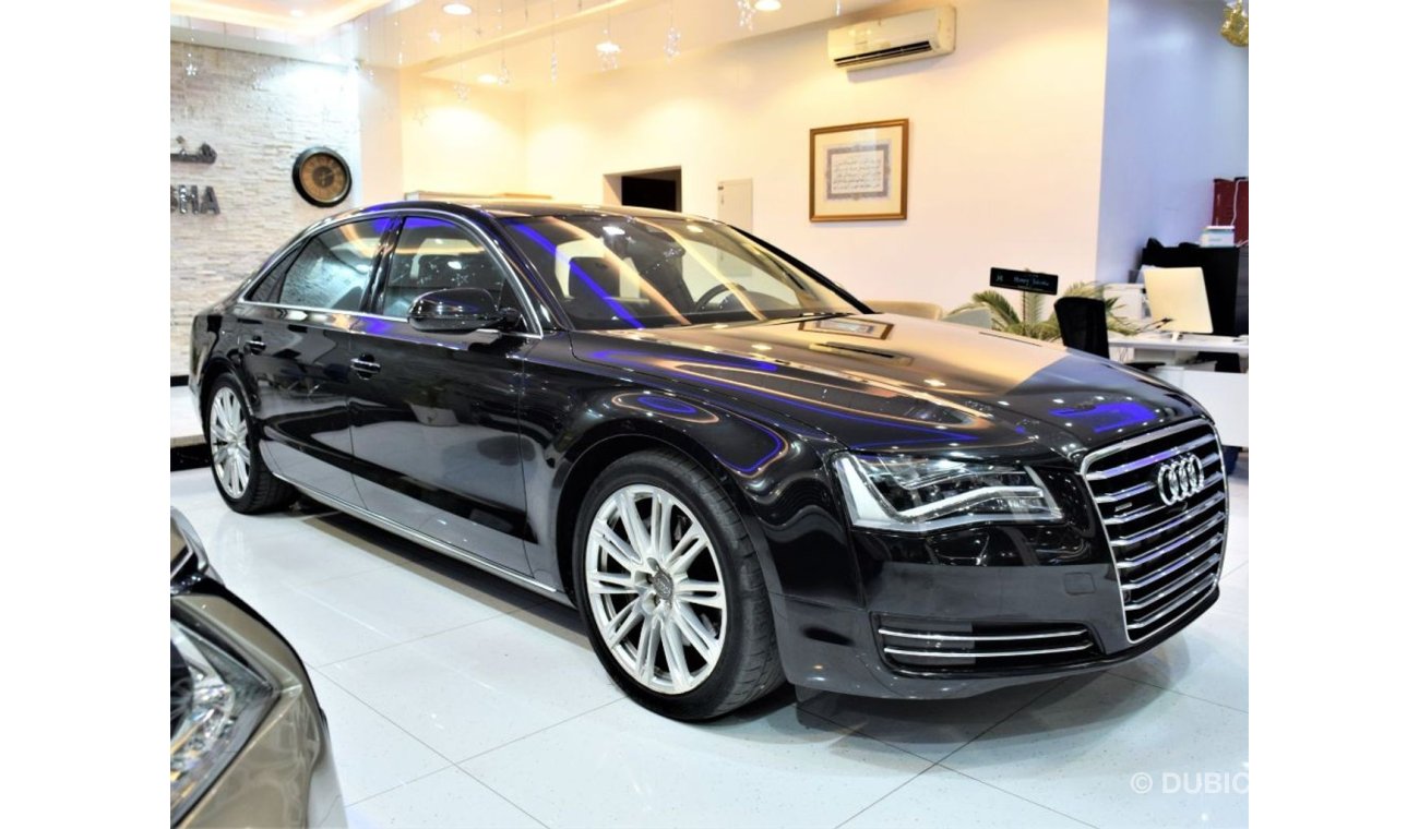 Audi A8 VERY LOW MILEAGE and in PERFECT CONDIITION Audi A8 L 3.0T QUATTRO 2013 Model!! in Black Color! GCC S