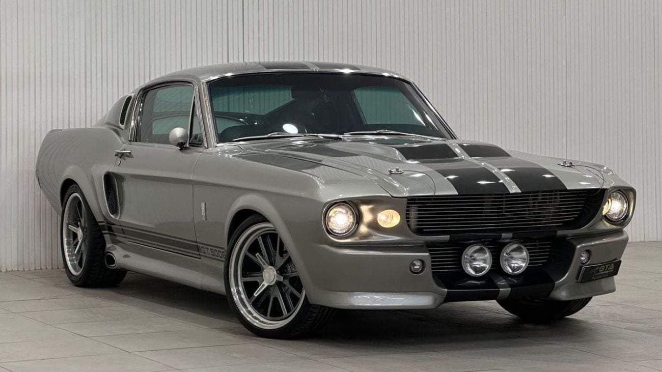 فورد موستانج 1967 Ford Mustang Shelby GT500E, Eleanor Tribute Edition, Excellent Condition, Manual Transmission