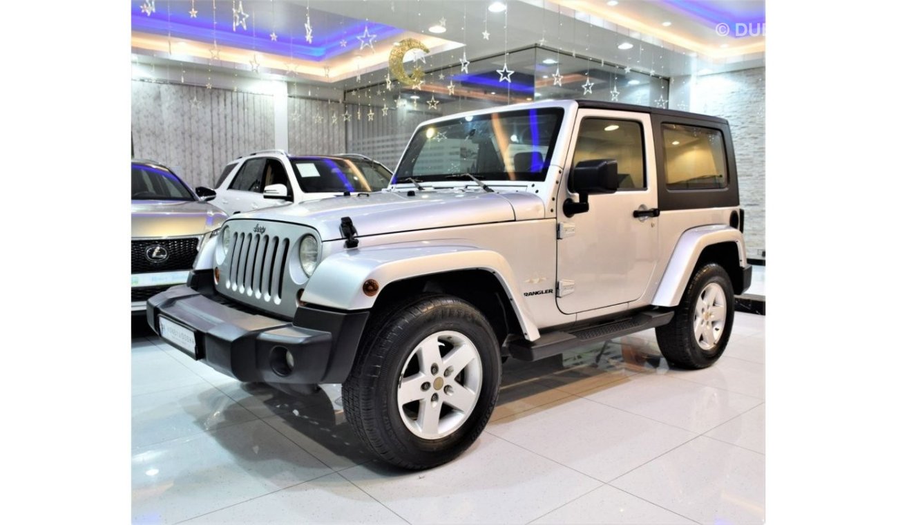 Jeep Wrangler EXCELLENT DEAL for our Jeep Wrangler SAHARA 2008 Model!! in Silver Color! GCC Specs