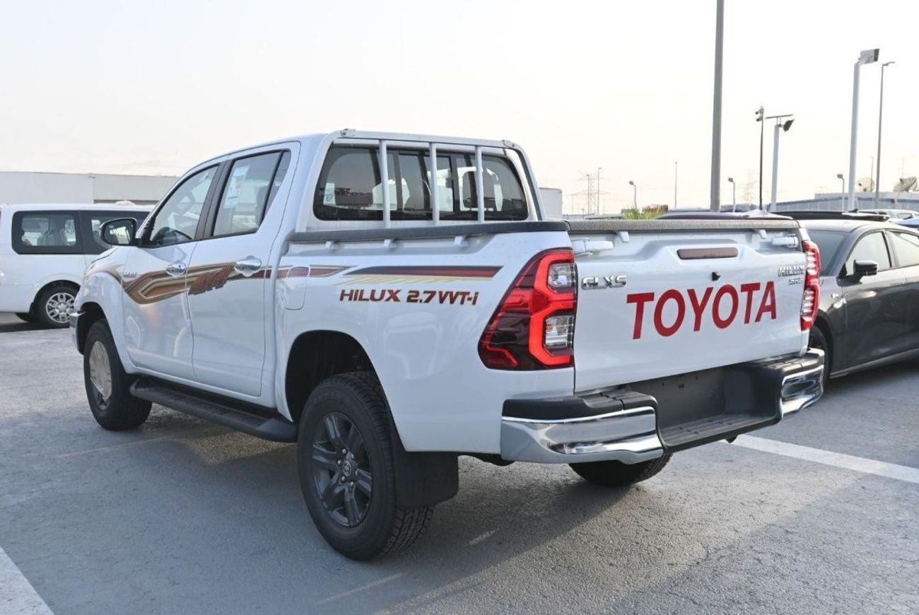 تويوتا هيلوكس Toyota Hilux SR5 GLSX 2.7L Petrol, Manual Transmission, 4WD, Model 2024, Color White
