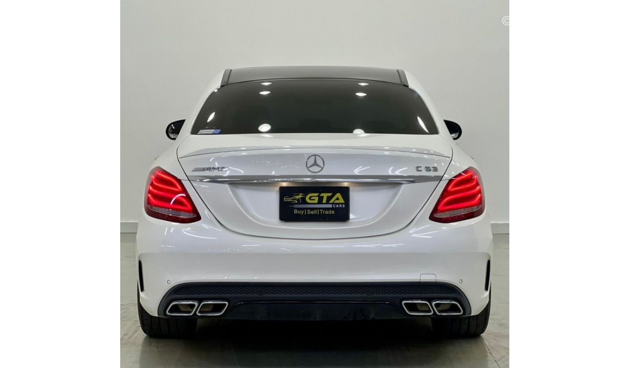 مرسيدس بنز C 63 AMG 2017 Mercedes C 63 AMG, Full Service history, Warranty, GCC