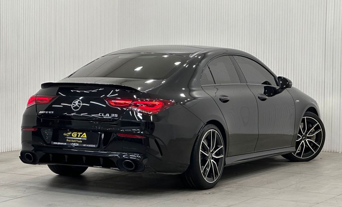 Mercedes-Benz CLA 35 AMG 2021 Mercedes CLA35, March 2026 Gargash Warranty + March 2025 Gargash Service Contract, GCC