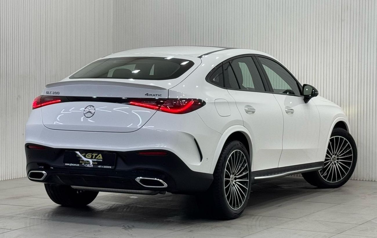 Mercedes-Benz GLC 200 4Matic 2025 Mercedes Benz GLC200 AMG 4MATIC Coupe, Oct 2029 Mercedes Warranty + Service Pack, Low Km