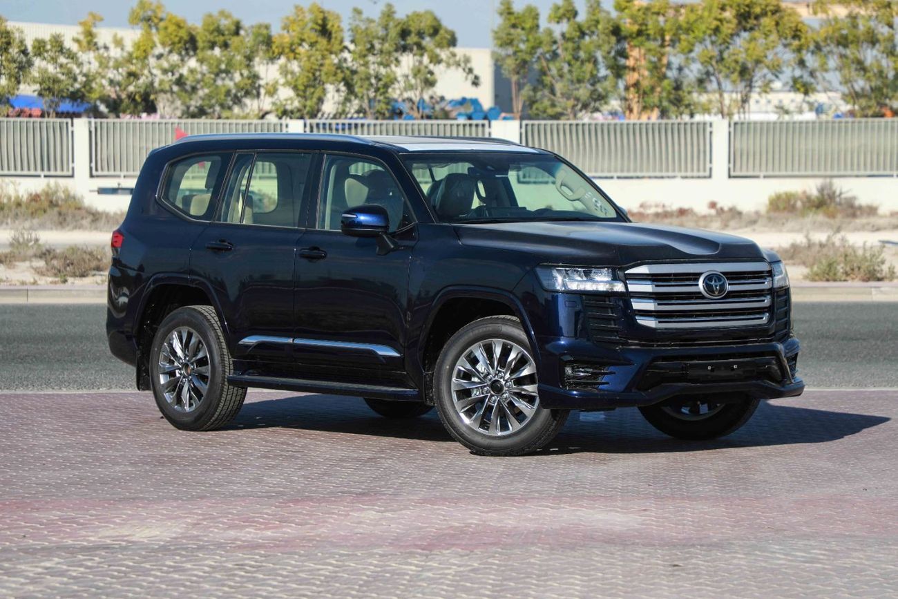 Toyota Land Cruiser 2024 TOYOTA LC300 GXR S 4.0 - BLUE inside BEIGE | Export Only