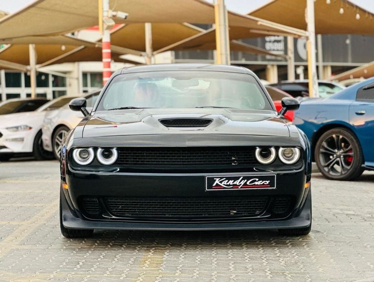 Dodge Challenger RT | Monthly AED 1130/- | 0% DP | Widebody Kit | Custom Leather Seats | Touch Screen | # 59922