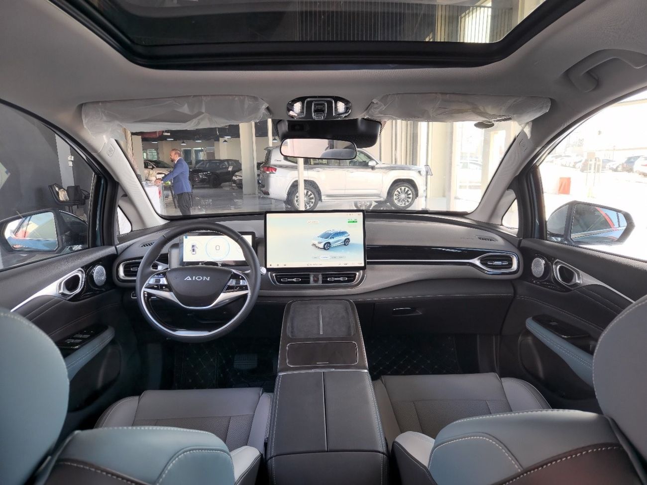 GAC Aion V The Aion V Plus was unveiled in September 2021 as an upgraded variant based on the Aion V. The Aion