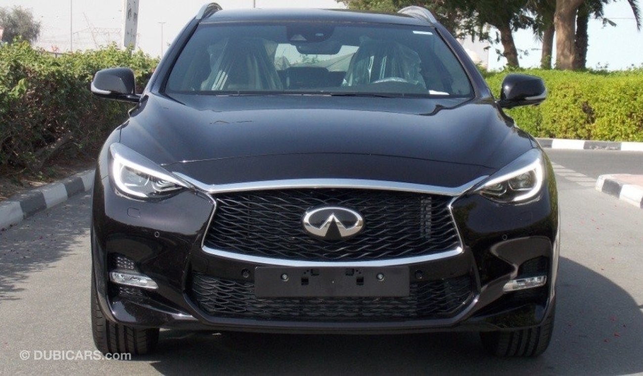 Infiniti Q30 S 2017 # Luxury 4dr # AWD 2.0L 4cyl Turbo # Full Option Gcc # 3Yrs./100k Km Warranty