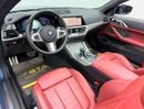 BMW 430i 2021 BMW 430i M-Sport Convertible, 2027 BMW Warranty + Service Pack, Full BMW Service History, GCC