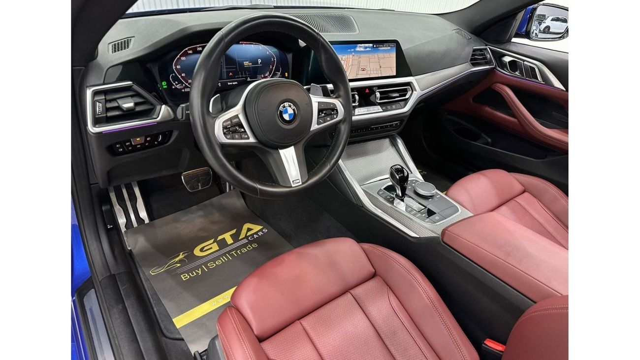 BMW 420i Std 2022 BMW 420i Coupe MSport, 2025 AGMC Warranty + Service Contract, Full Service History, GCC