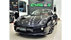 بورش كايمان أس PORSCHE CAYMAN S 2014 GCC IN AMAZING CONDITION LOW MILEAGE ONLY 45K KM FOR 189K AED