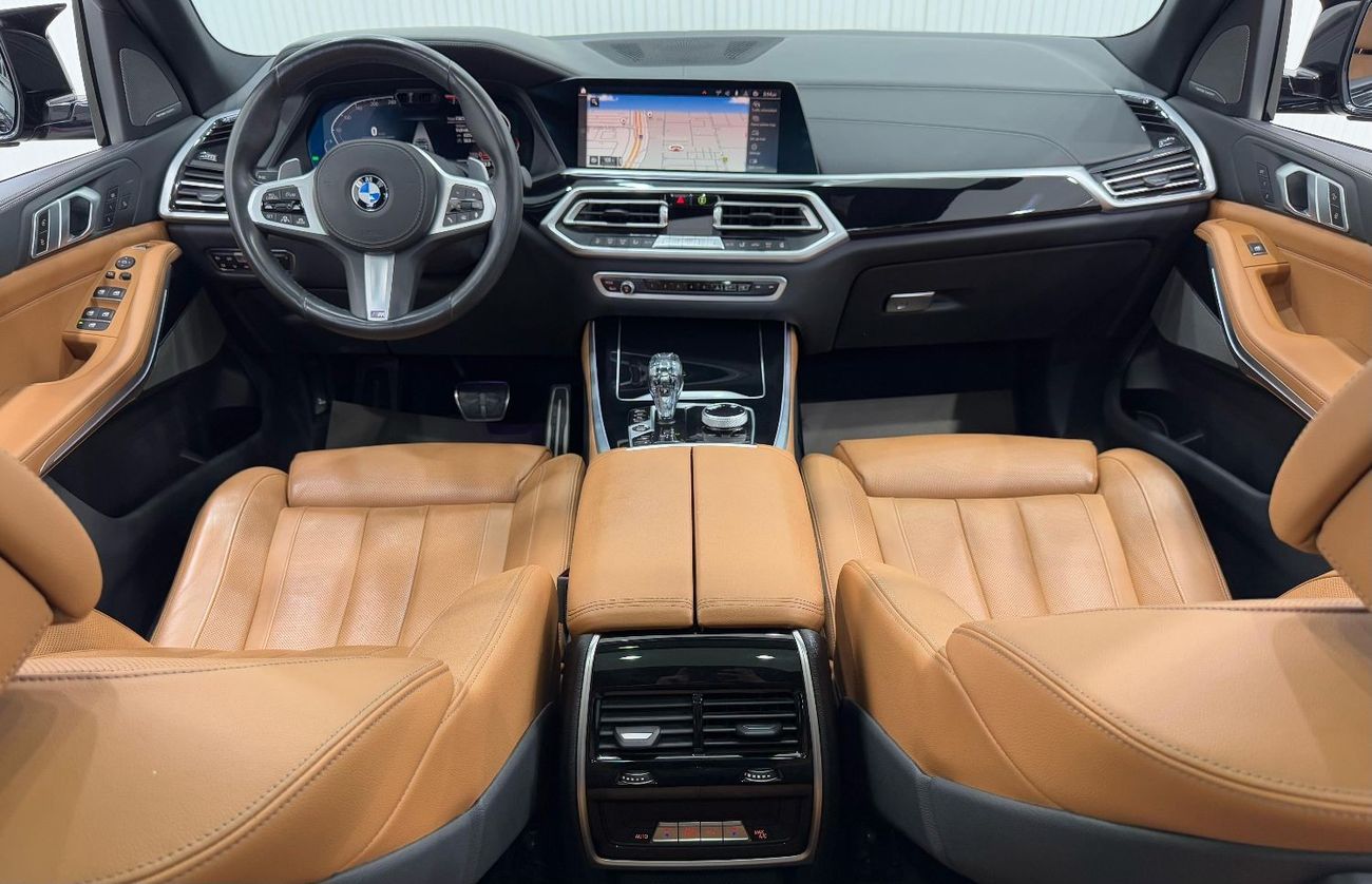 بي أم دبليو X5 40i M Sport 3.0L 2021 BMW X5 xDrive40i M-Sport, 2026 BMW Warranty + Service Pack, Full Options, GCC