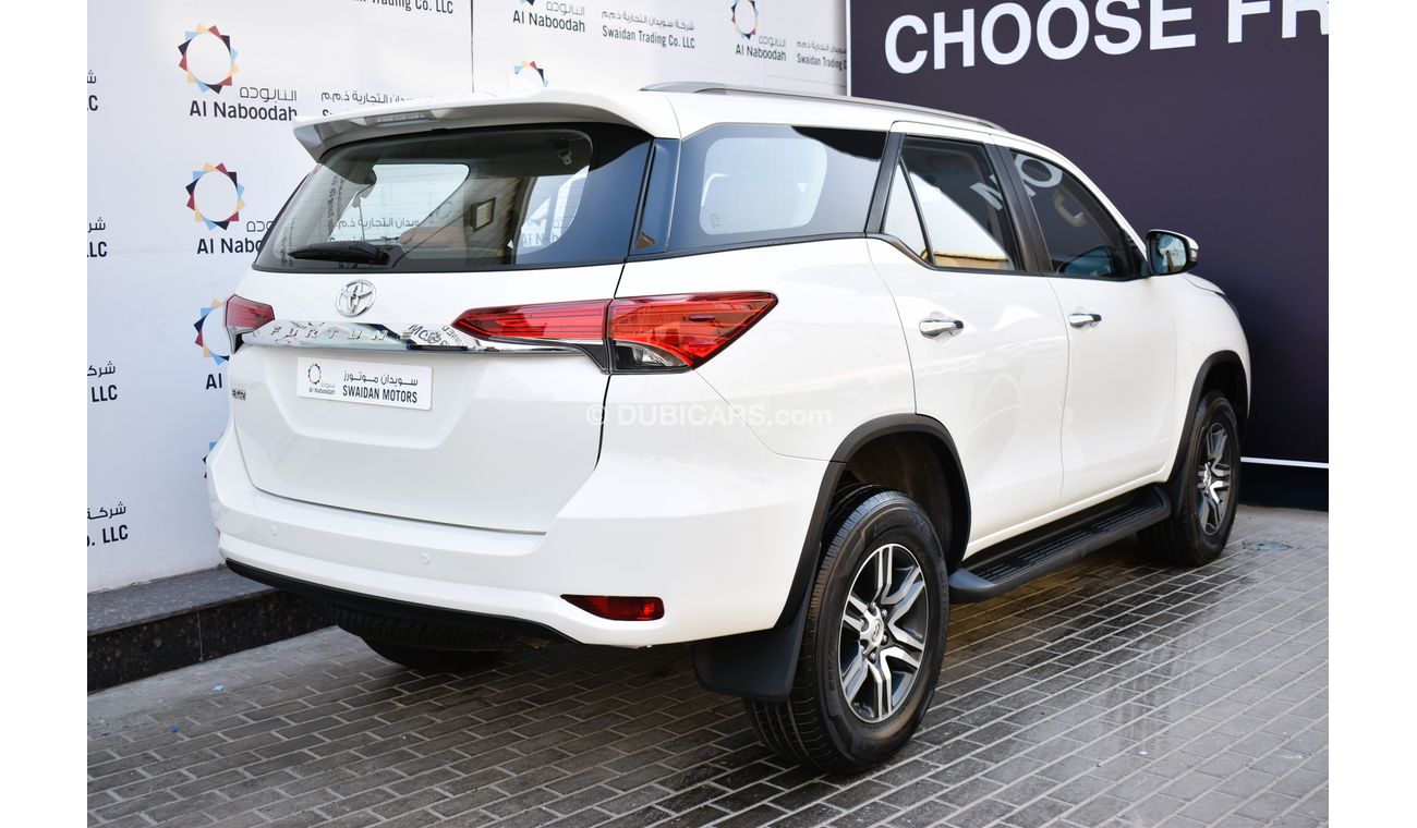 Toyota Fortuner AED 1599 PM | 2.7L EXR 4WD GCC DEALER WARRANTY