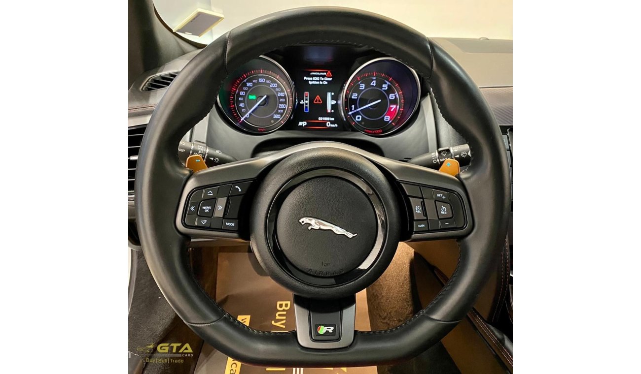 جاغوار F-Type 2015 Jaguar F-Type R Coupe, Full Jaguar Service History, Warranty, GCC