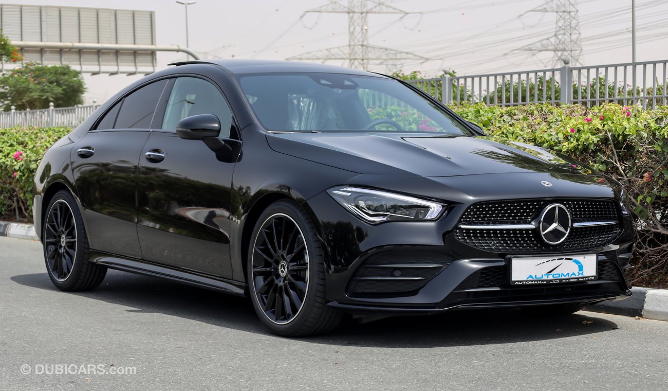 Mercedes-Benz CLA 200 AMG Night Package , 2022 GCC , 0Km , (ONLY FOR EXPORT)