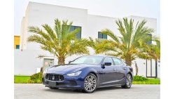 Maserati Ghibli | AED 2,330 Per Month | 0% DP | Exceptional Condition