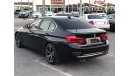 BMW 320i BMW 320 MODEL 2018 GCC car prefect condition leather seats back camera