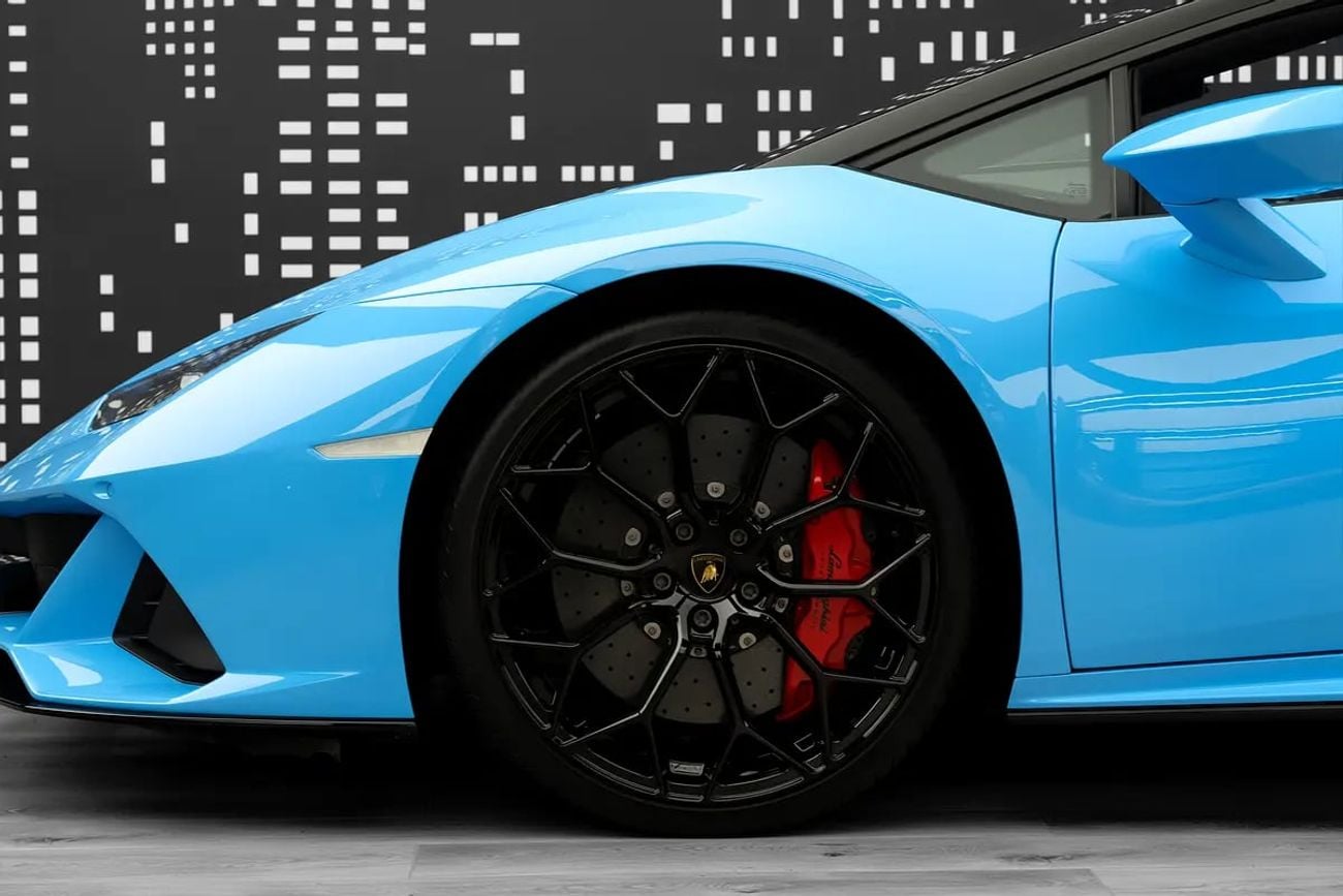 Lamborghini Huracan Evo Spyder LAMBORGHINI | HURACAN EVO SPYDER | BLUE CEPHEUS COLOR | CARBON INTERIOR